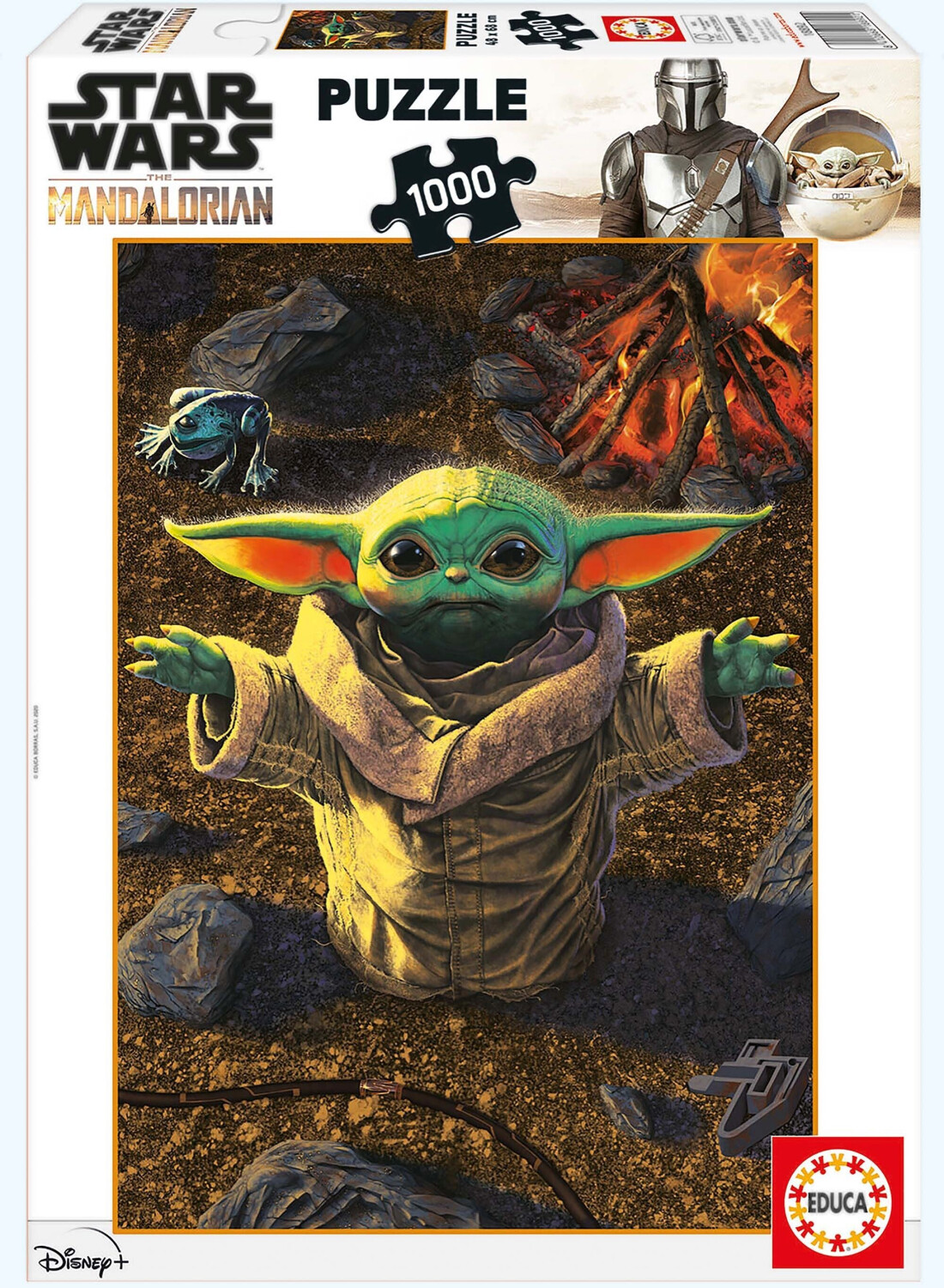 Educa Borrás The Mandalorian Baby Yoda (1000 pièces)
