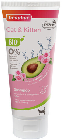 Beaphar Organic Shampoo Cat & Kitten 200ml