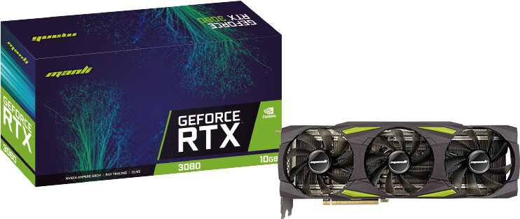 Manli GeForce RTX 3080 10 Go GDDR6X