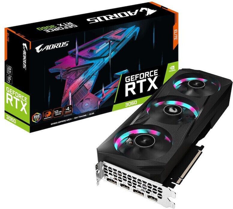 GigaByte GeForce RTX 3060 WINDFORCE OC 12GB ab 287,55 € (Februar 2025  Preise) | Preisvergleich bei idealo.de