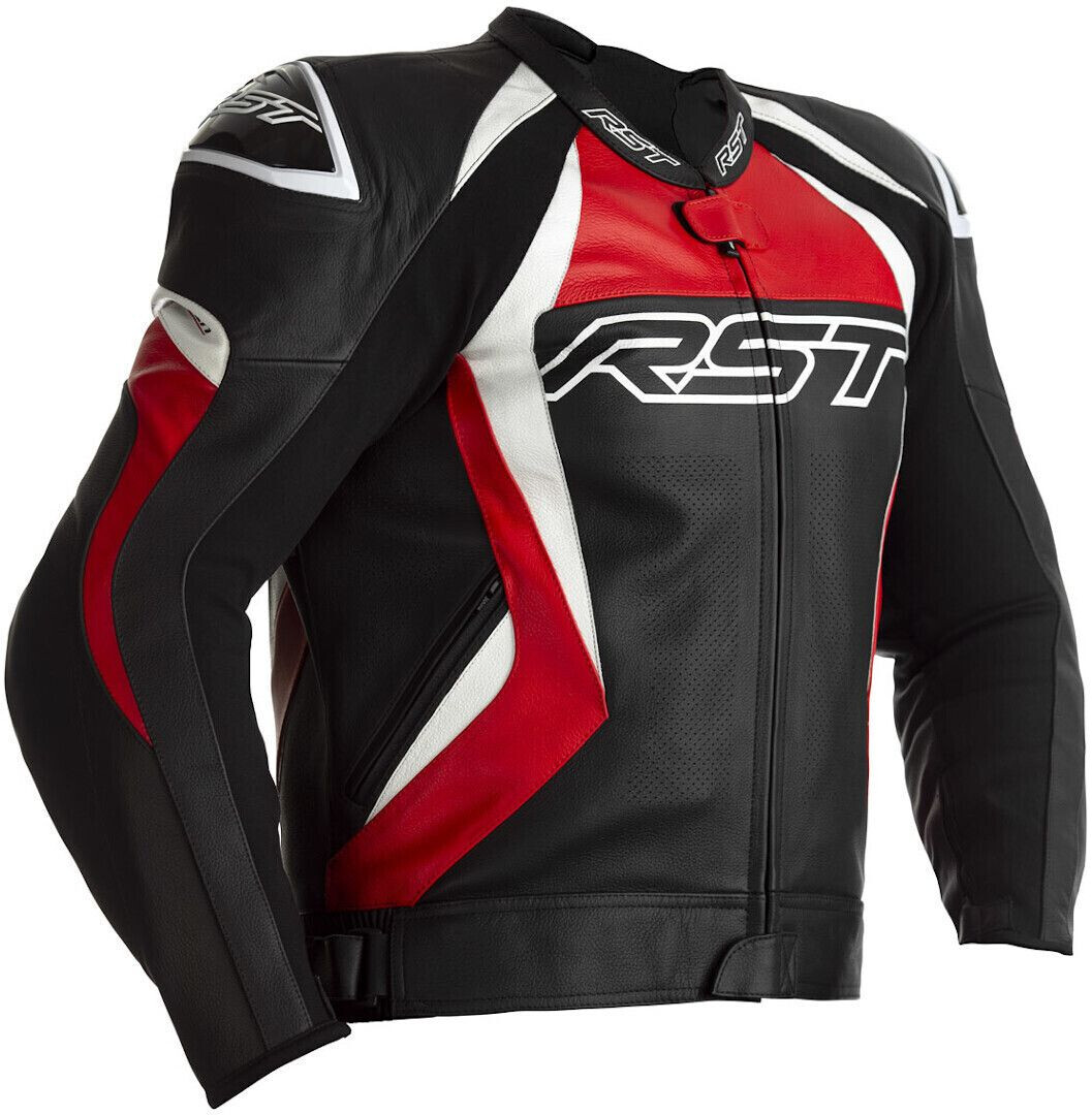RST Tractech EVO 4 Lether Jacket black/red
