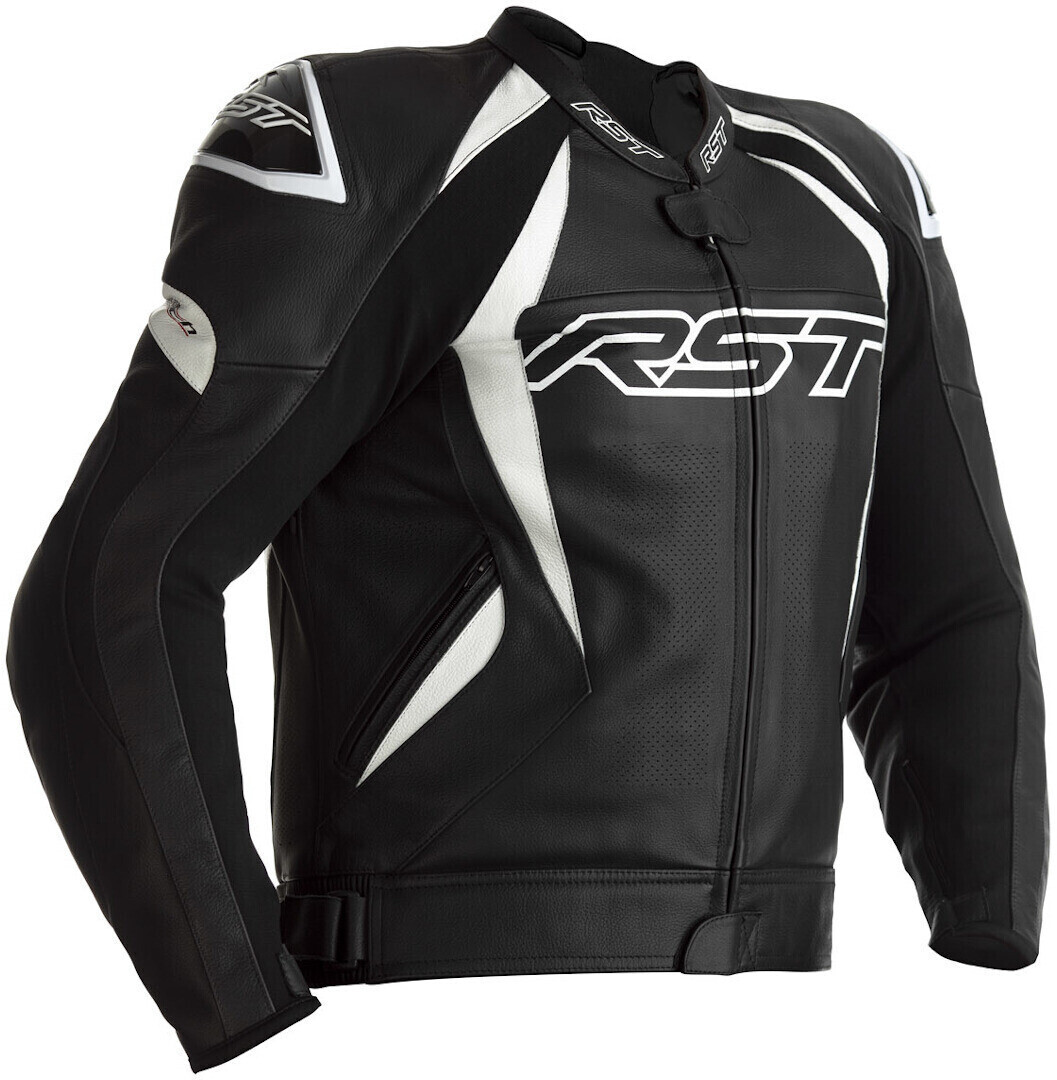 RST Tractech EVO 4 Lether Jacket black/white