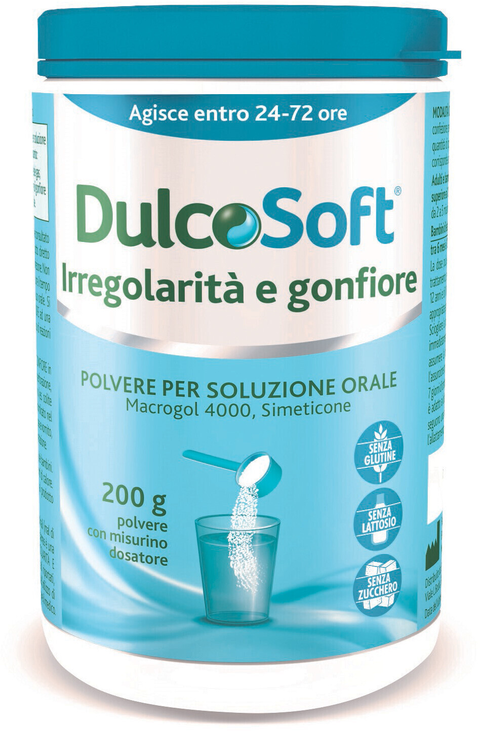 Dulcosoft Polvere (200 g.) a € 9,51 (oggi)