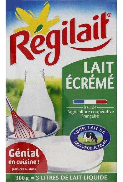 Régilait Lait écrémé en poudre 300 g