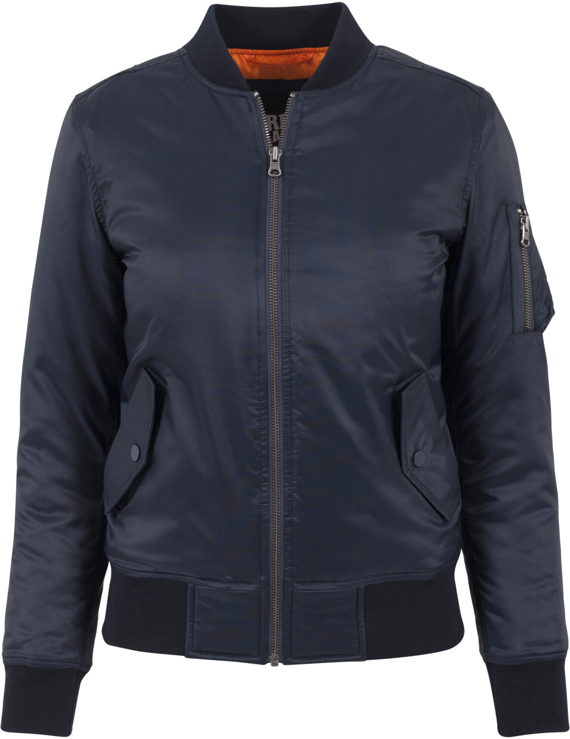 Ladies navy sales bomber jacket