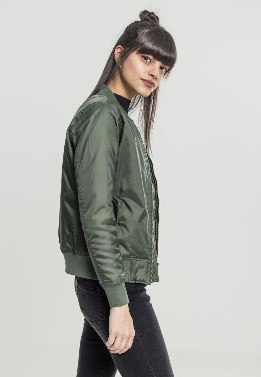 Urban Classics Ladies Basic € bei Jacket Bomber ab 39,49 | olive (TB807-00176-0042) Preisvergleich