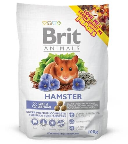 Brit Animals Hamster Complete 100g