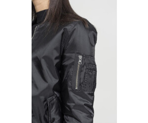 Urban Classics Ladies schwarz Preisvergleich | bei ab Basic Jacket (TB807-00007-0042) € 39,49 Bomber
