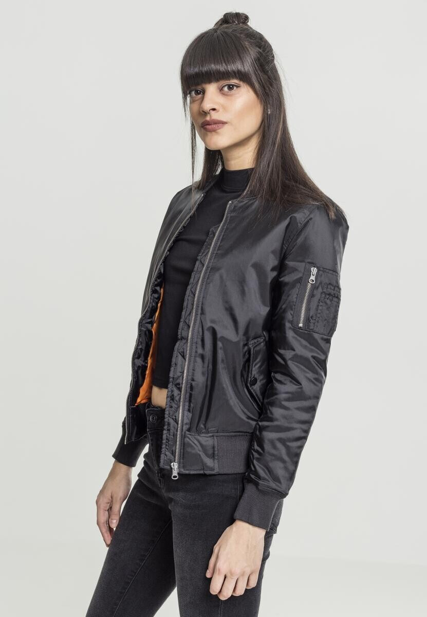 Urban Classics Ladies Basic Bomber Jacket (TB807-00007-0042) schwarz ab  39,49 € | Preisvergleich bei