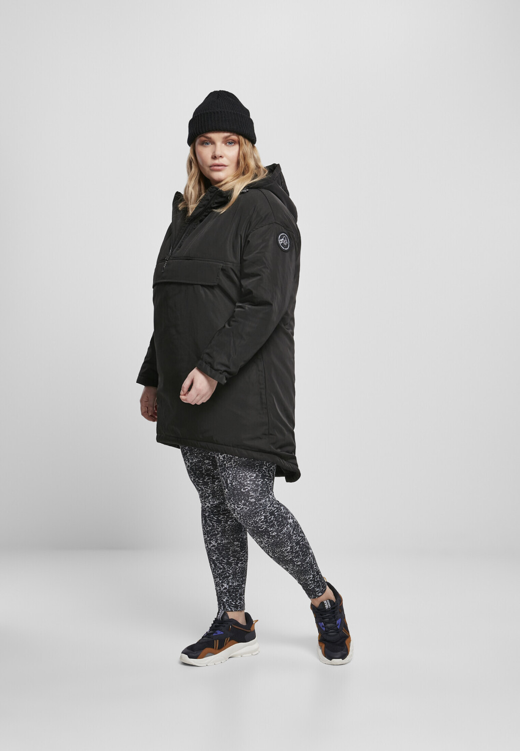 Urban Classics Ladies Jacket Pull Long bei 29,90 schwarz Oversized Black € ab (TB3787-00007-0037) Over | Preisvergleich