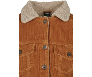 Urban Classics Ladies Oversize Sherpa Corduroy Jacket (TB2376-02768-0037)  toffee/beige ab 34,69 € | Preisvergleich bei