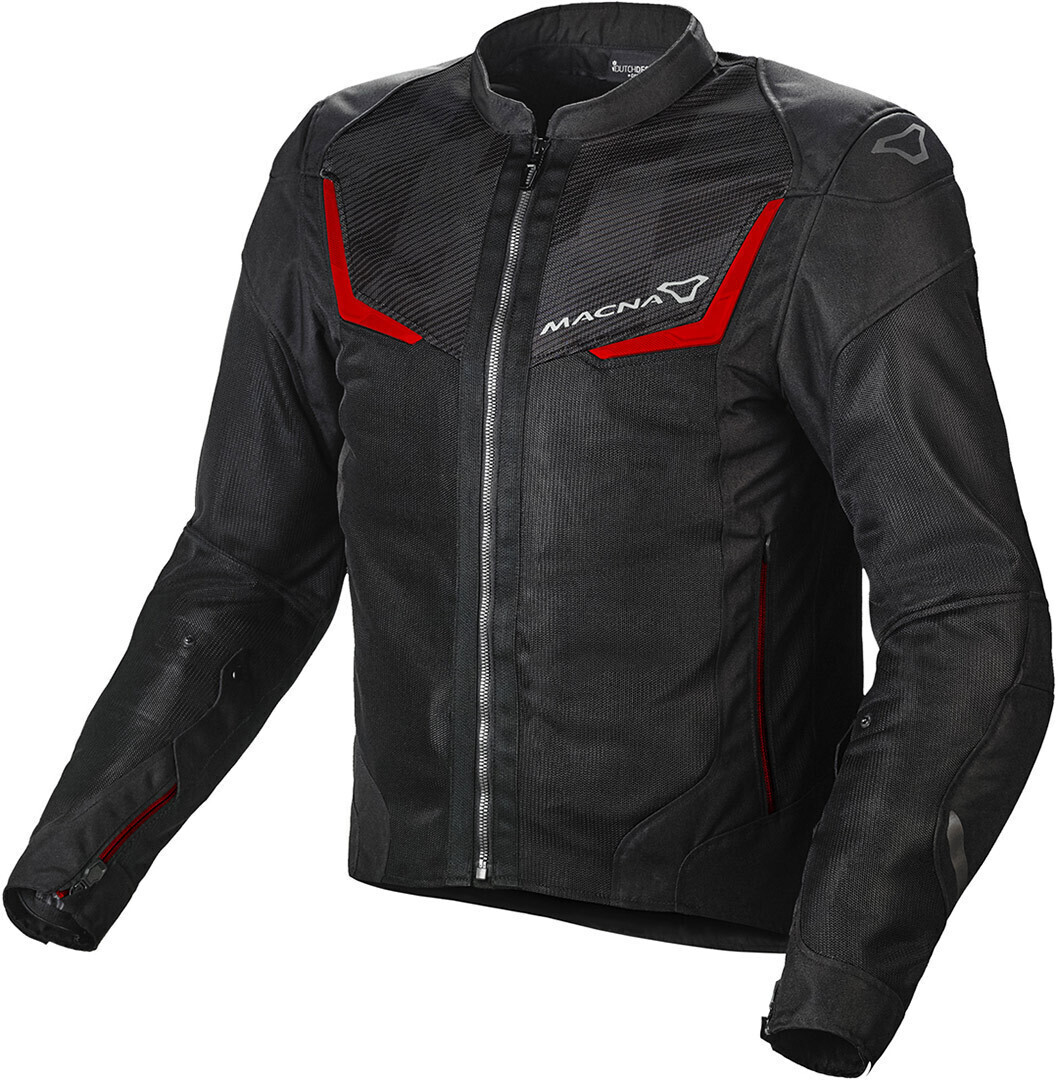 Macna Blouson Orcano gris foncé/rouge
