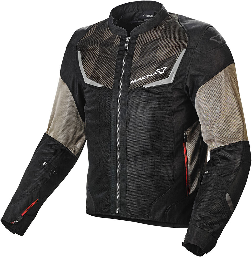 Photos - Motorcycle Clothing Macna Orcano Jacket black/brown 