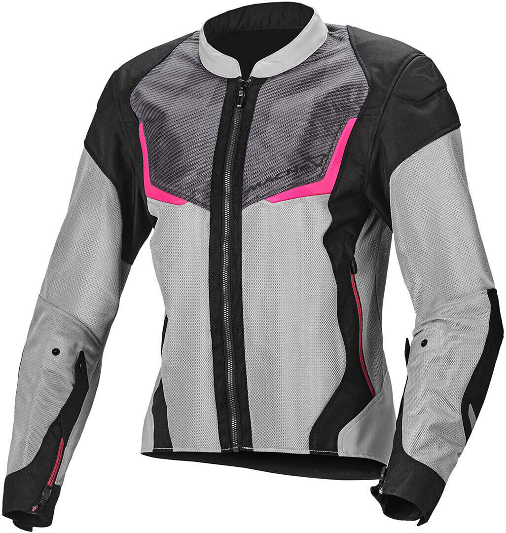 Photos - Motorcycle Clothing Macna Orcano Lady Jacket grey/pink 