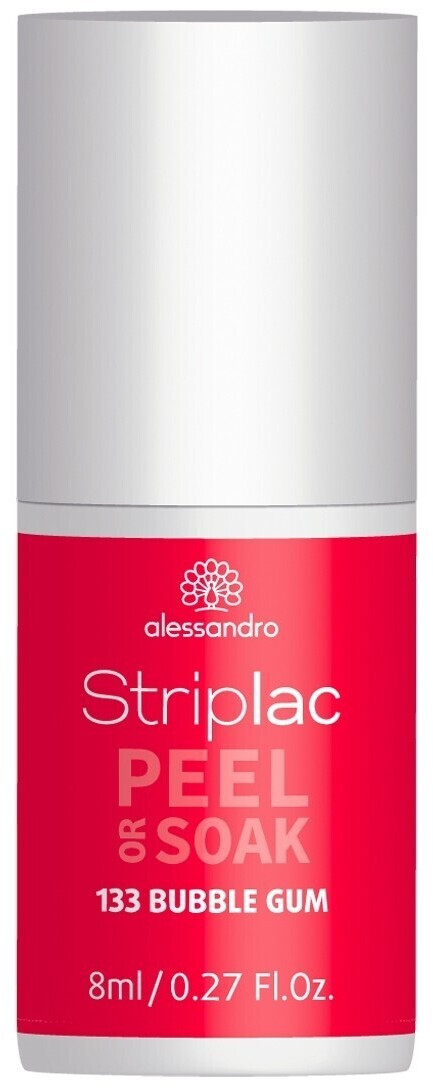 Alessandro Striplac Peel or Soak - 133 Bubble Gum (8ml)