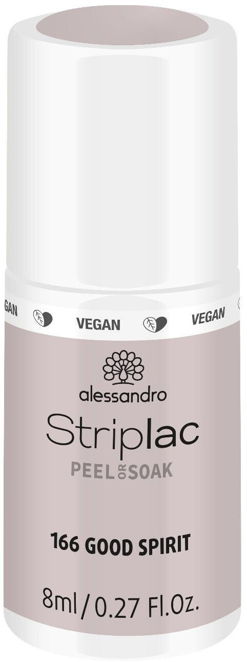 Alessandro Striplac Peel or Soak - 166 Good Spirit (8ml)