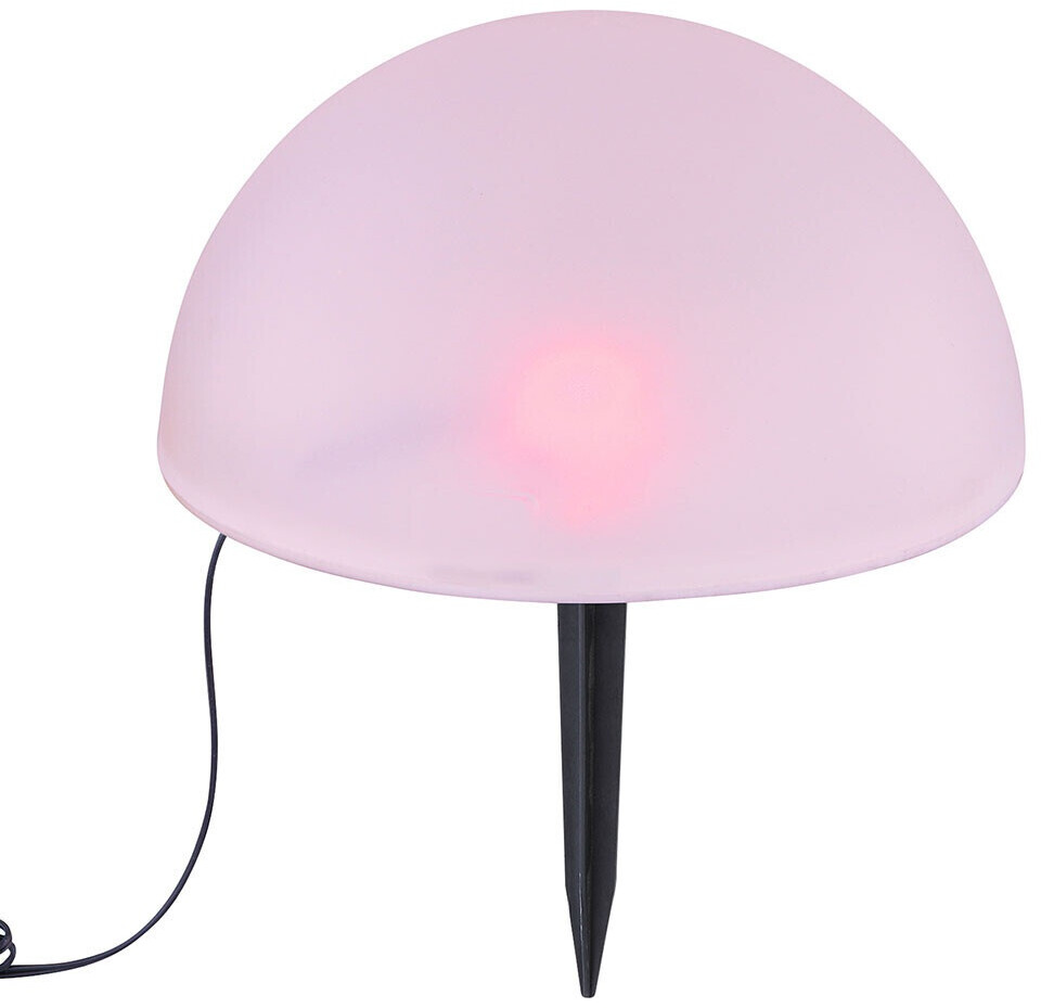 ETC Shop 5x rgb led solar plug-in lamps hemisphere