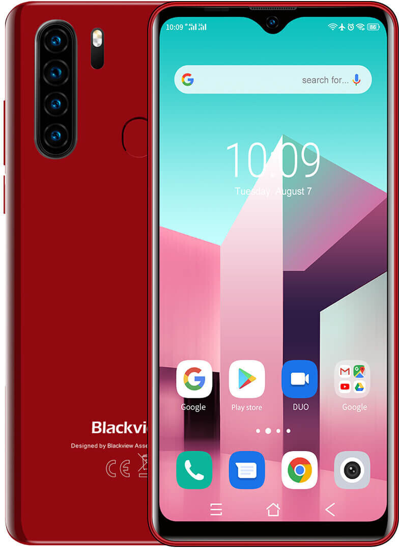 blackview a80 pro red