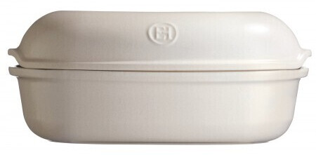 Emile Henry Ambachtelijk Fusain (34 x 21,5 x 15 cm) creme