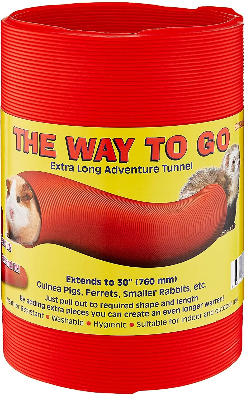 SnuggleSafe Tunnel „Way to Go“ 21x76cm