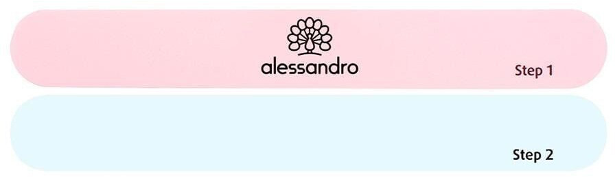 Alessandro Striplac Peel or Soak Quick Shine Polishing File (2 pcs)