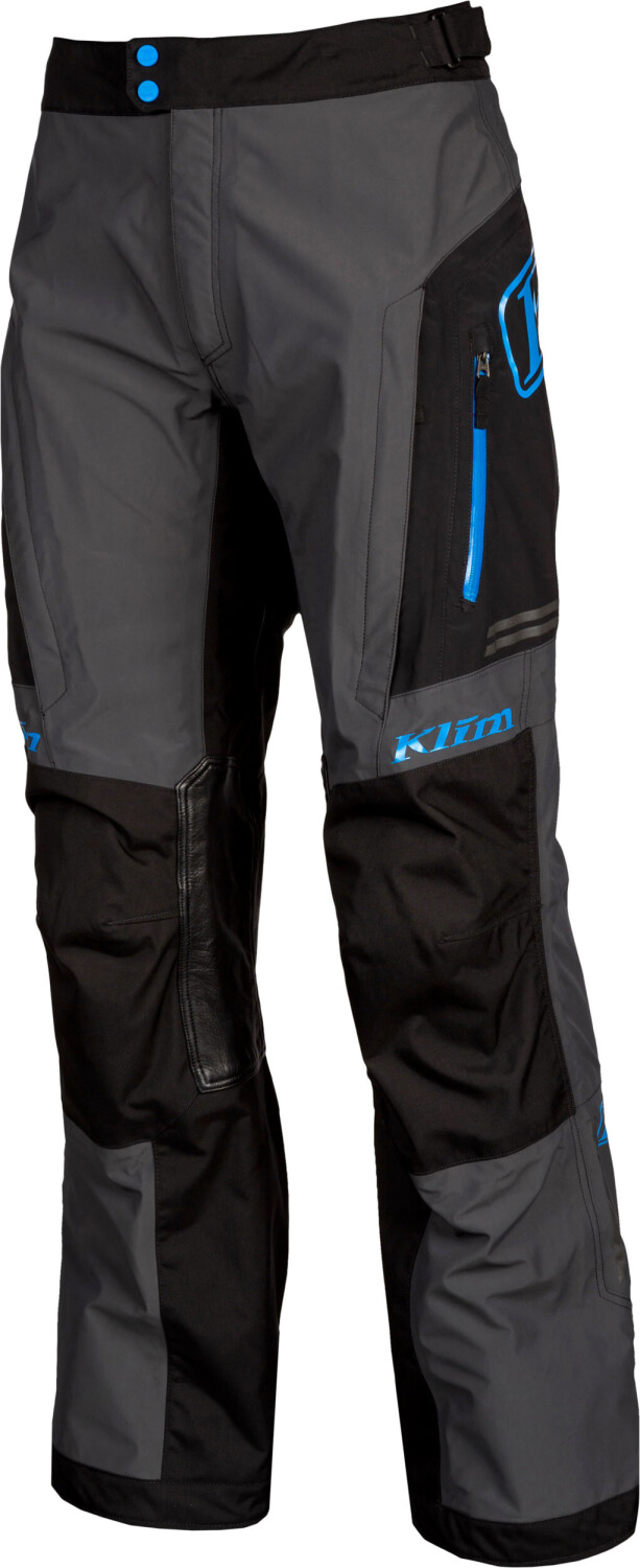 Klim Traverse Pants Black Kinetik Blue