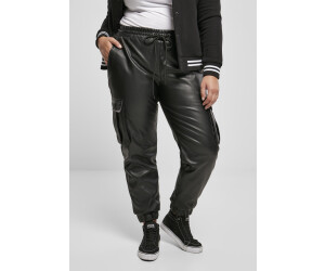 ab Black (TB3983-00007-0039) Pants Ladies | € Urban 32,99 schwarz Faux Cargo Leather Preisvergleich bei Classics