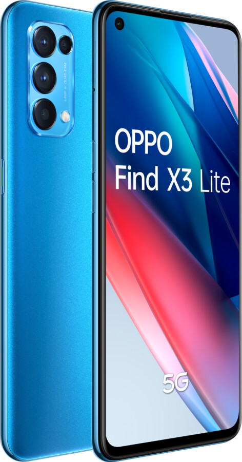 OPPO Find X3 Lite bleu au meilleur prix sur idealo.fr