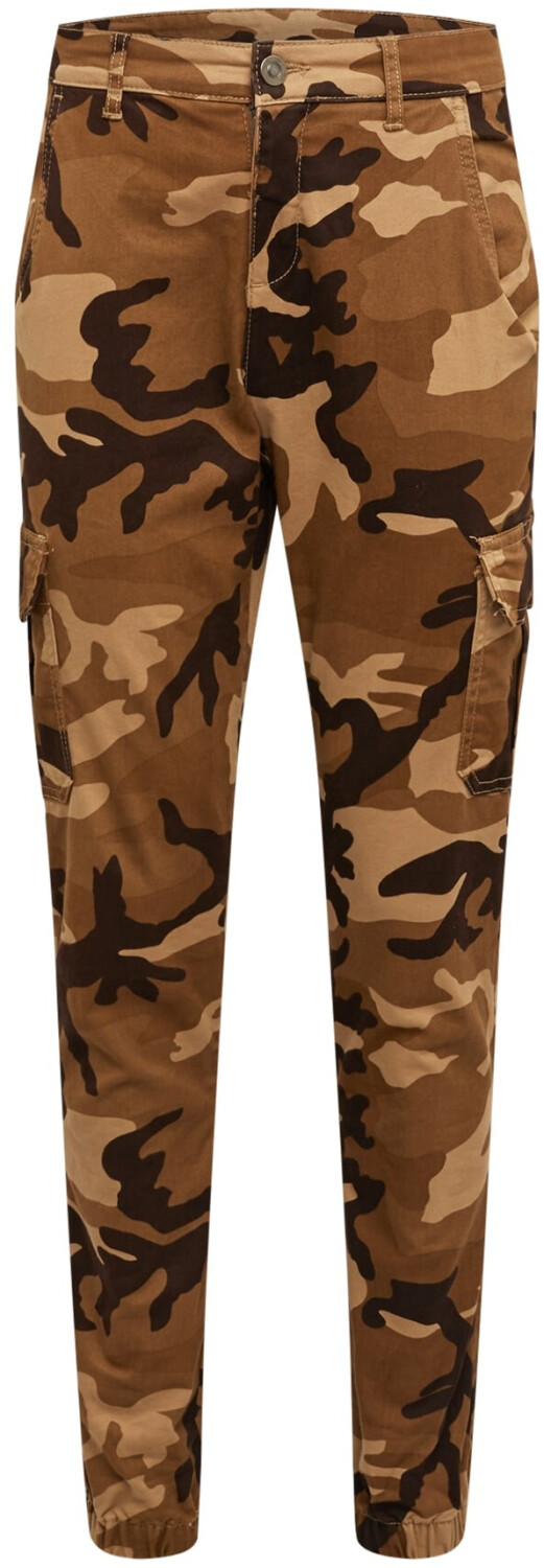 Urban Classics Camo Cargo Jogging Pants 2.0 (TB3137) darkground camo