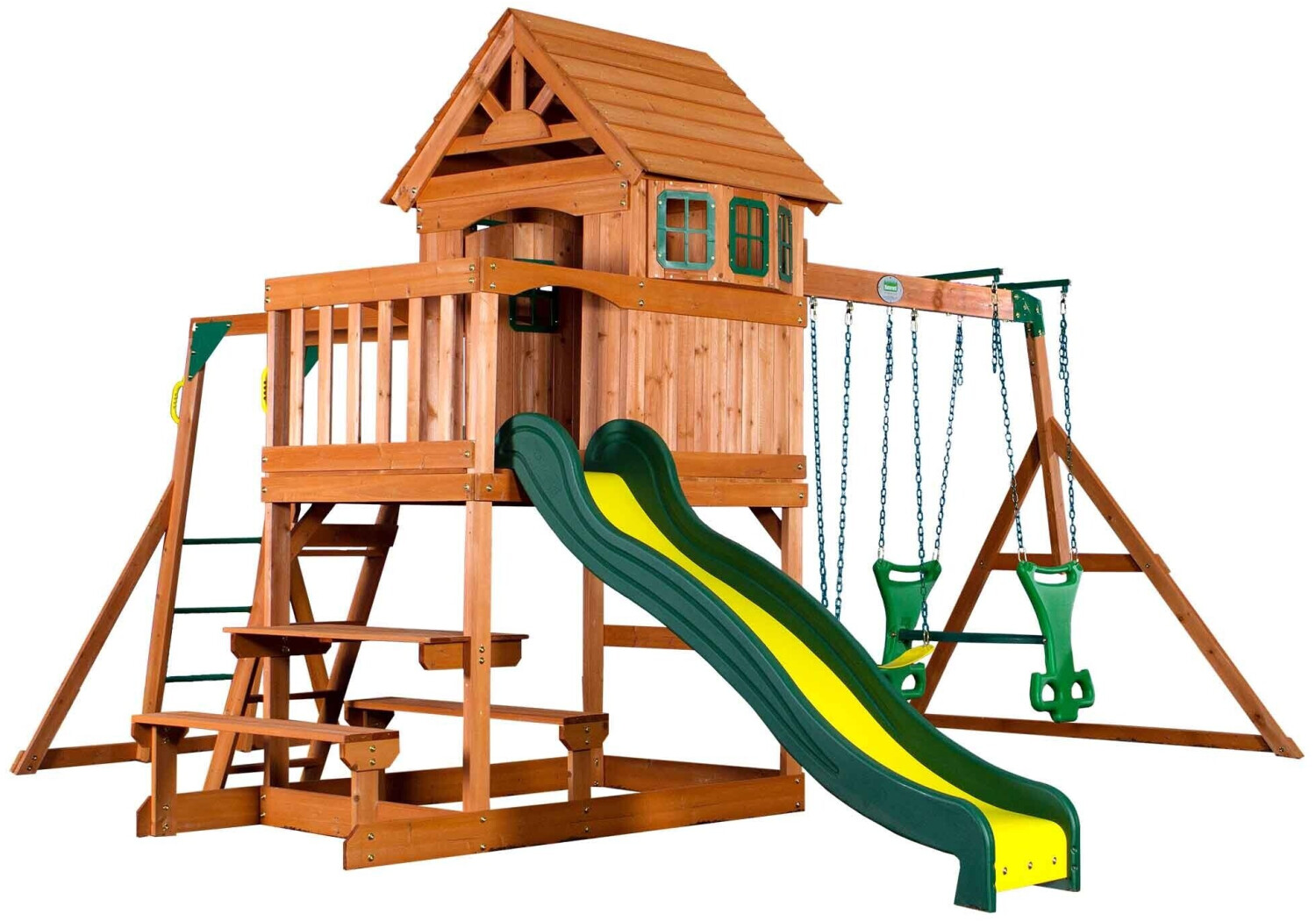 Backyard Discovery Springboro Wooden Swing Set