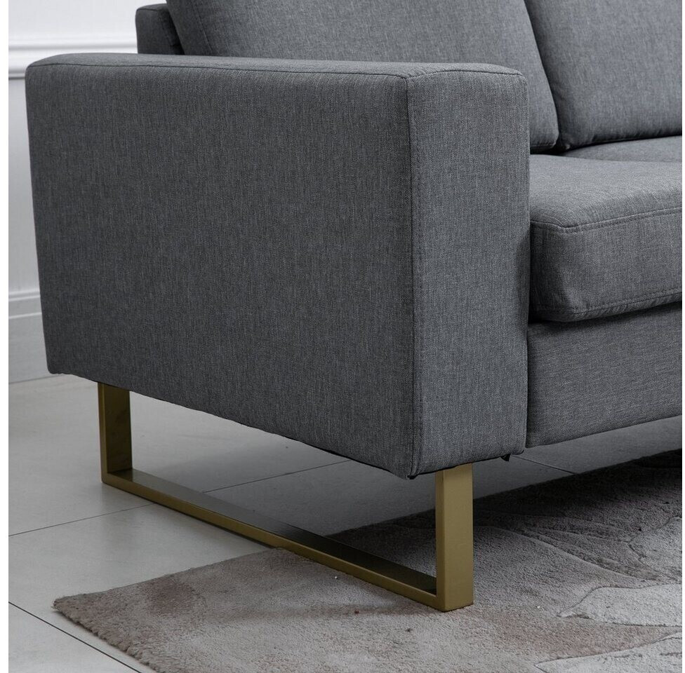 HomCom 3-Sitzer-Couch (833-519) Preisvergleich bei | 3-Sitzer 313,40 ab € 200x82x78cm