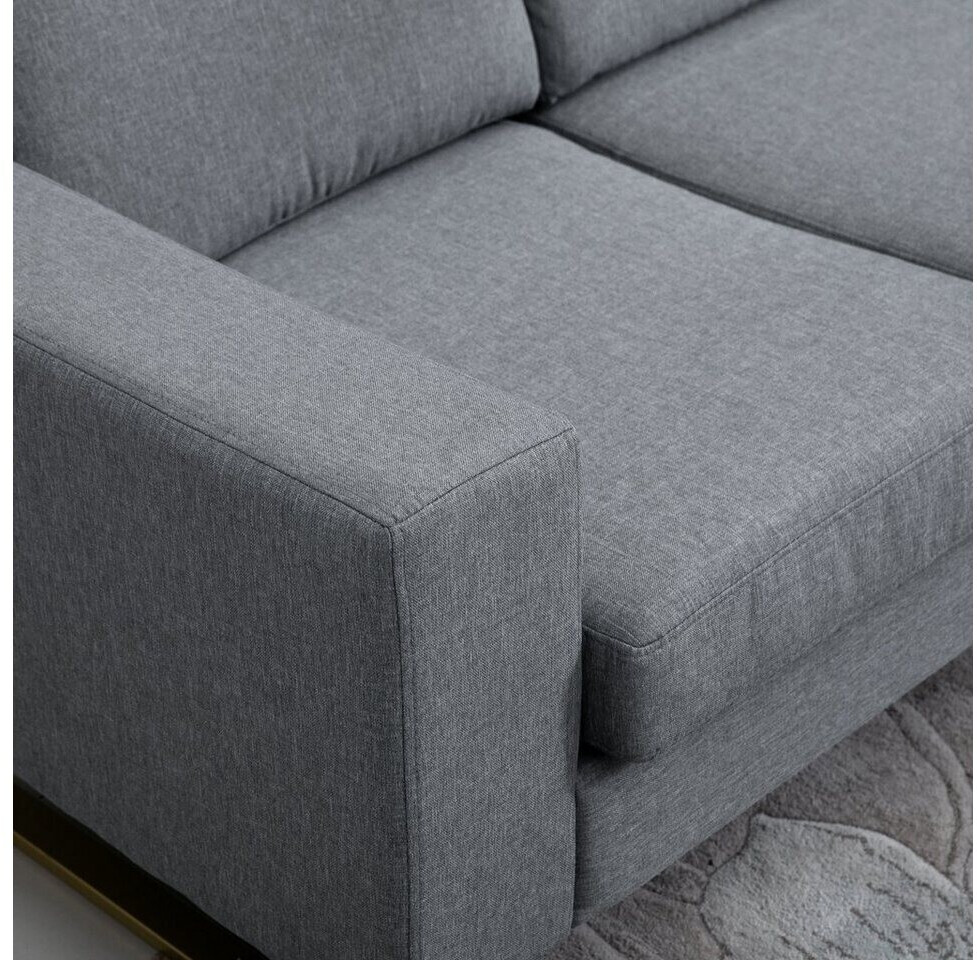 HomCom 3-Sitzer-Couch 200x82x78cm ab € 313,40 Preisvergleich bei | (833-519) 3-Sitzer