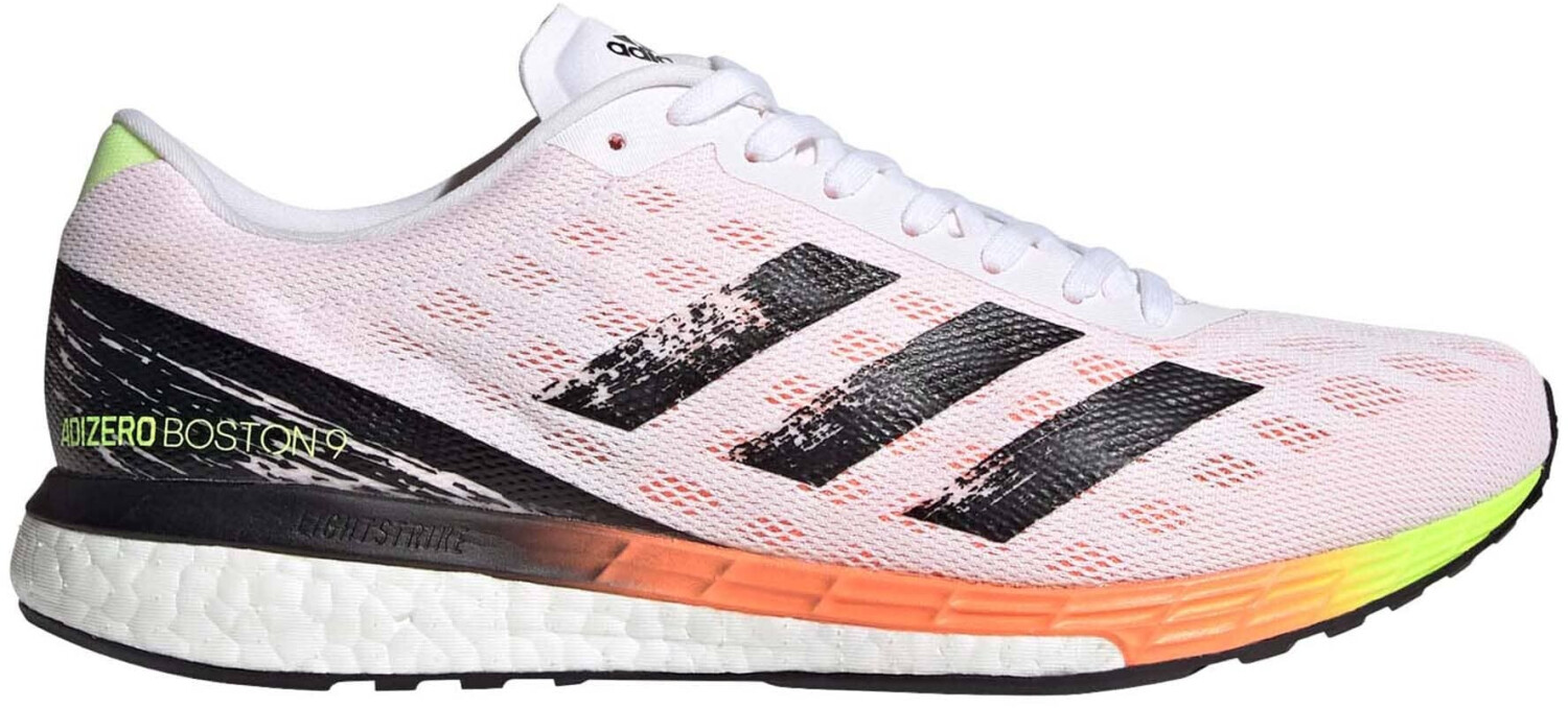Adidas Adizero Boston 9 cloud white/core black/screaming orange ab 94 