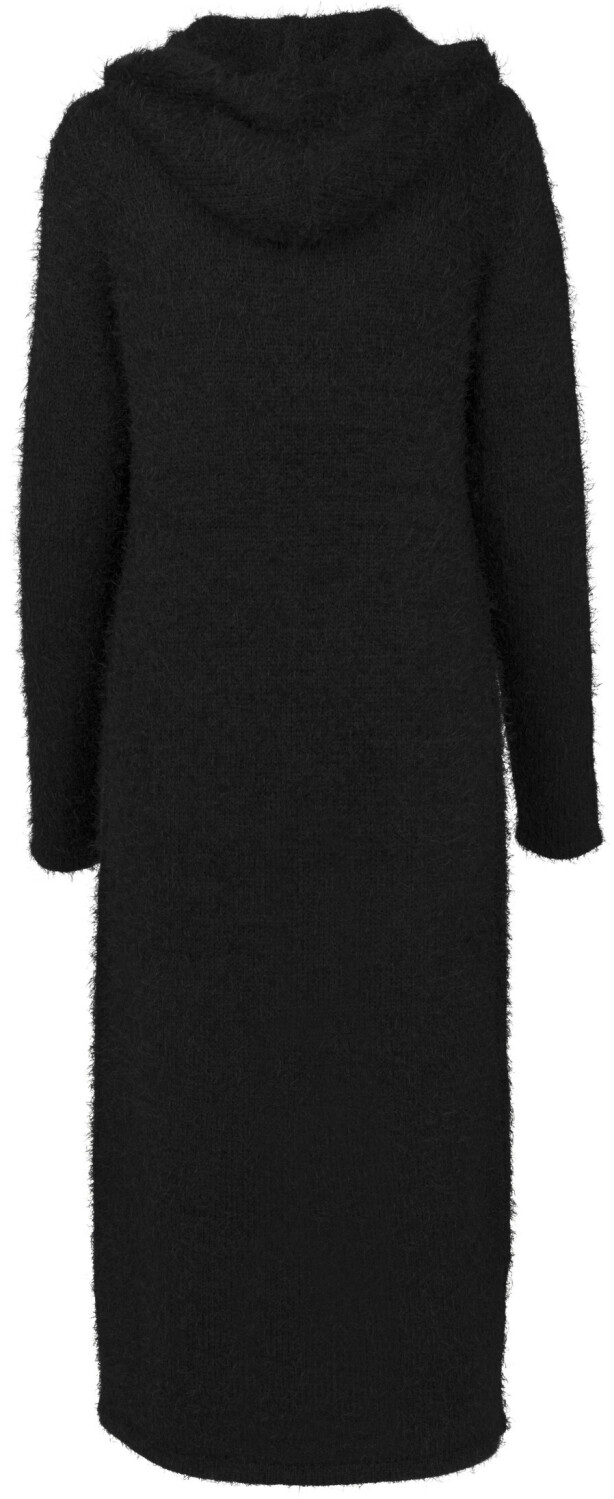 Urban Classics Ladies Feather bei Preisvergleich (TB1750-00007-0042) ab € 29,99 Cardigan Hooded | schwarz
