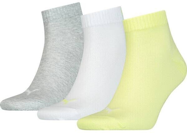 Buy Puma Quarter Socks 3-Pack (271080001) white combo from £6.49 (Today ...
