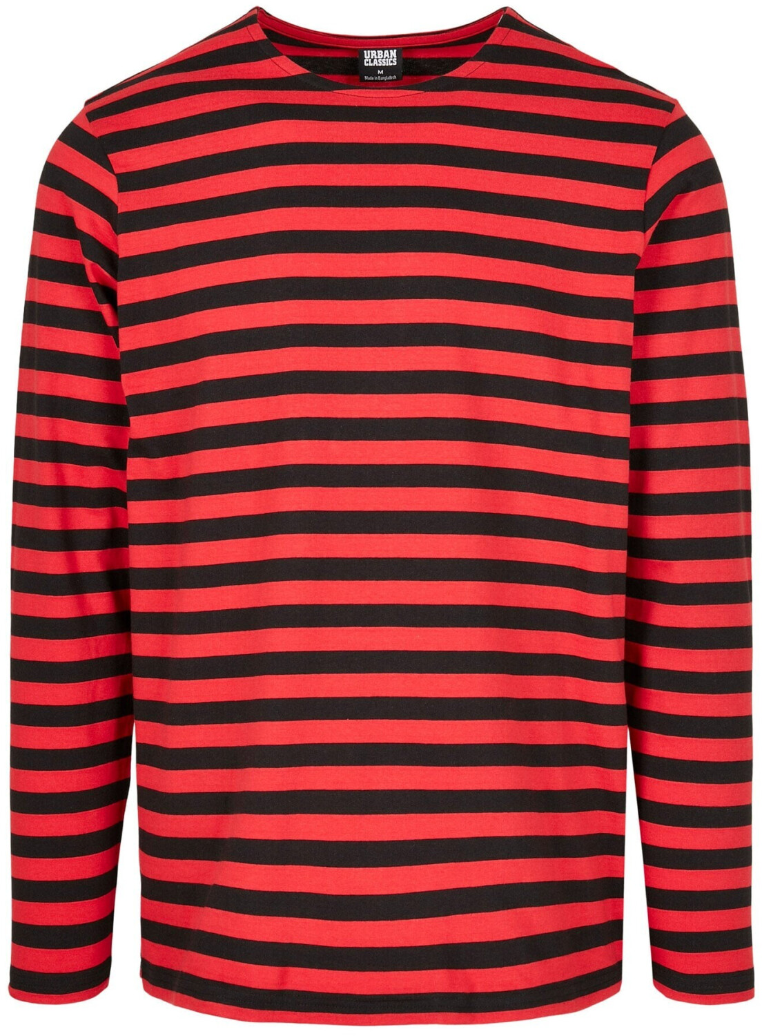 Urban Classics Regular Stripe Ls (TB3801-01440-0042) fire red/black ab  13,99 € | Preisvergleich bei