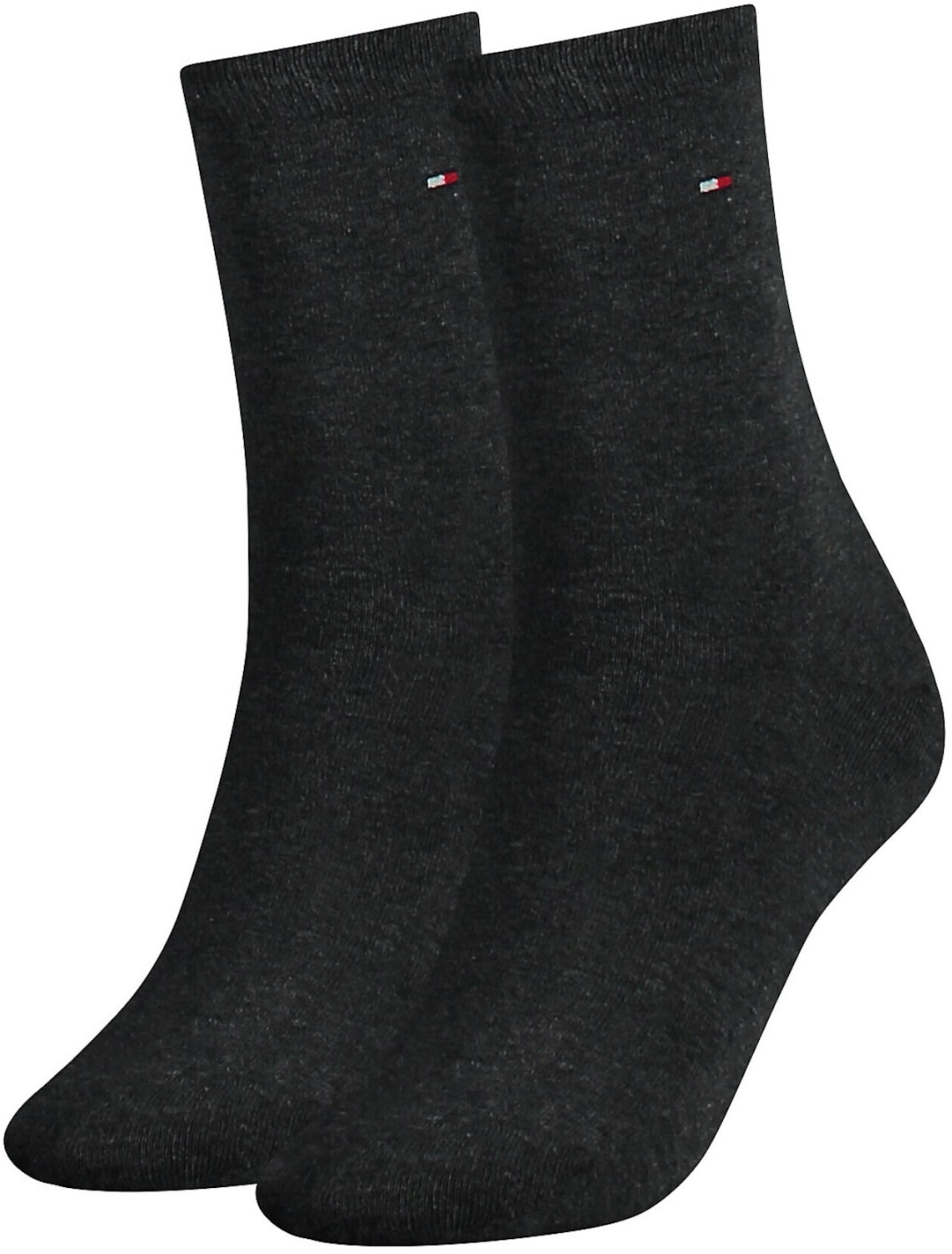Buy Tommy Hilfiger Socks Double Pack unifarben anthracite (371221-030 ...