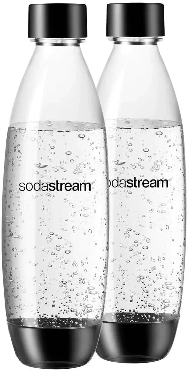 SodaStream Fuse DuoPack PET-Bottle black (2 x 1 L)