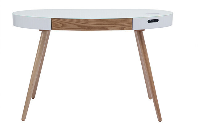 Miliboo Handy bois/blanc