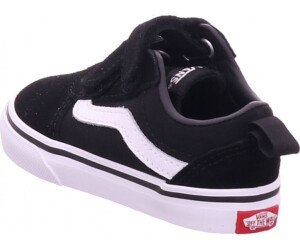 Vans ward cheap canvas black white