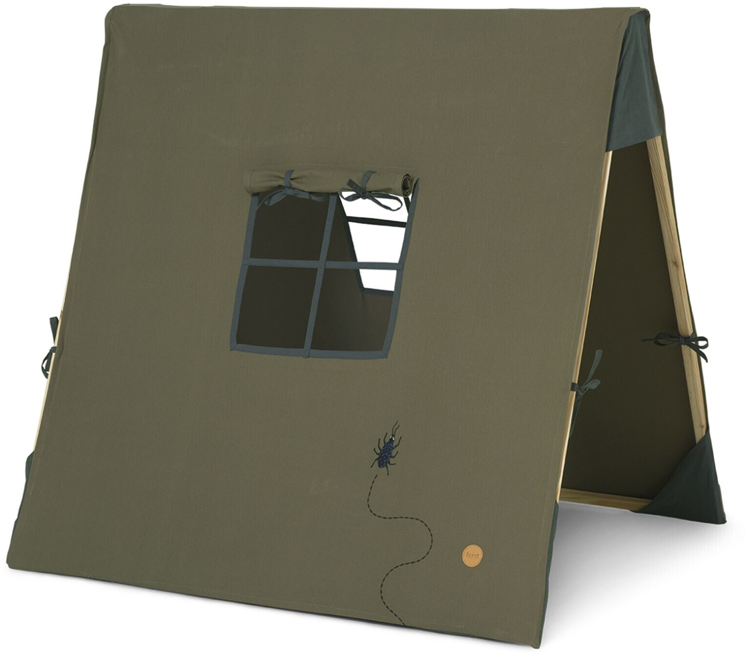 Ferm Living Children Tent Beetle olive