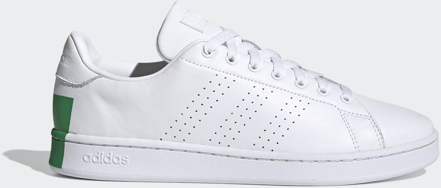 Adidas Advantage Cloud White/Cloud White/Green (FZ2469)