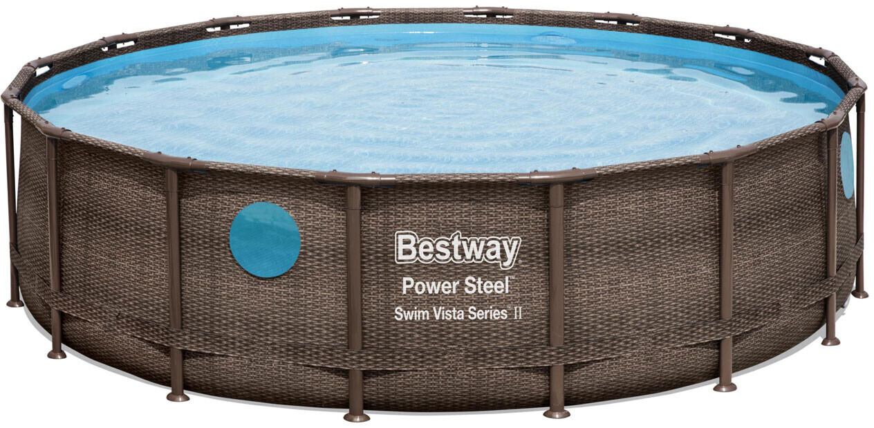 Bestway Power Steel Swim Vista Series II Frame Pool Ø 488 x 122 cm (56725-GSX21)