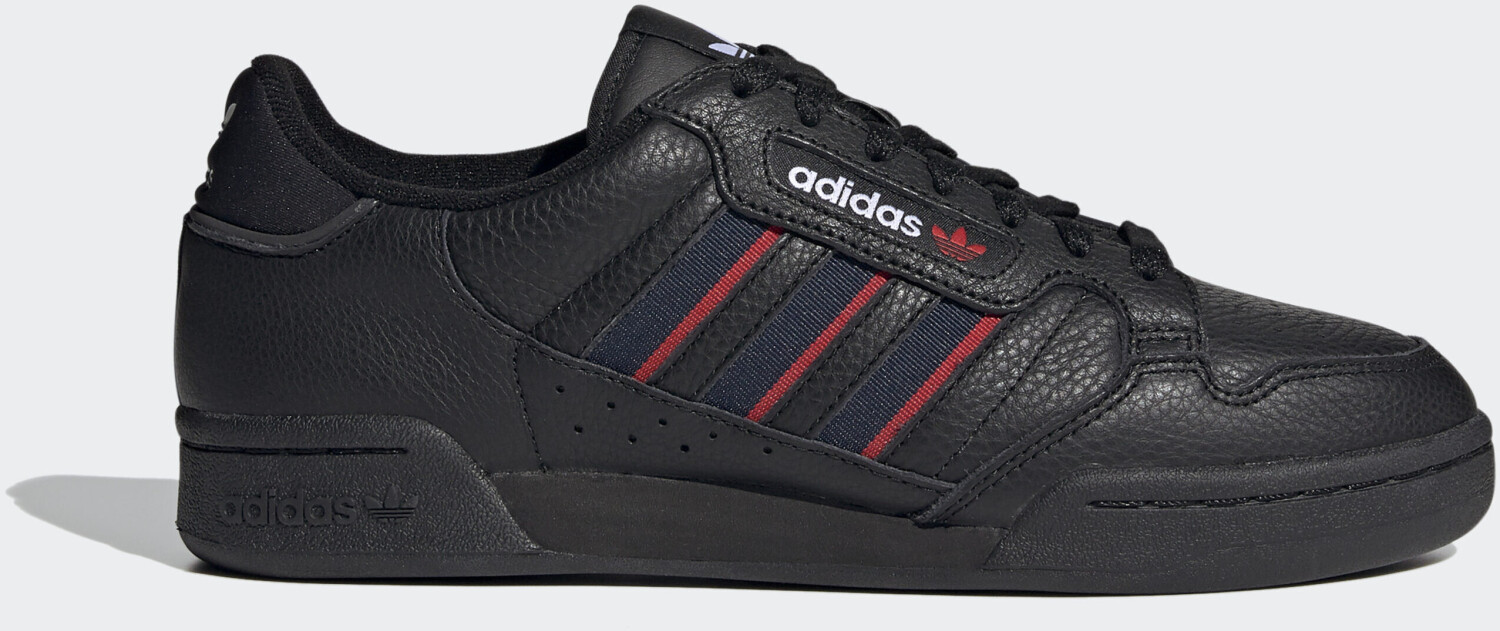 Adidas Continental 80 Stripes Core Black Collegiate Navy Vivid Red ab 59 99 Preisvergleich bei idealo