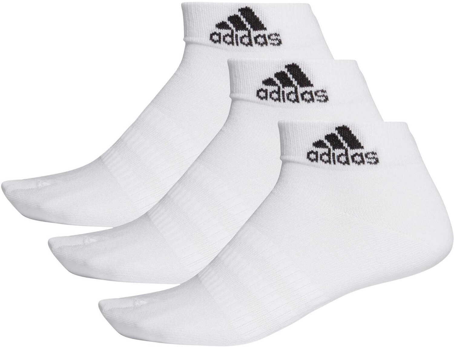 Adidas Basketball Ankle Socks 3 Pairs white/white/white (DZ9435) ab € 5