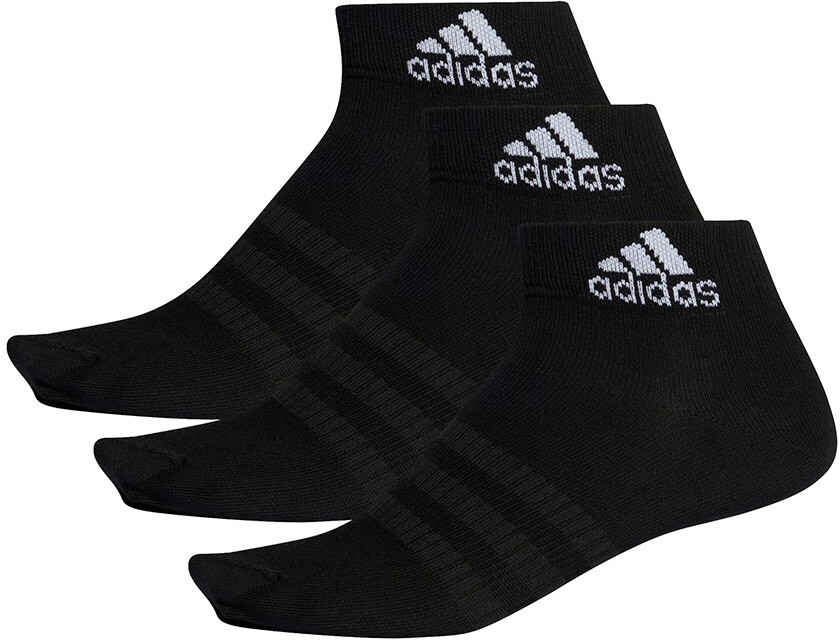 Adidas Basketball Ankle Socks 3 Pairs black/black/black (DZ9436) ab € 5