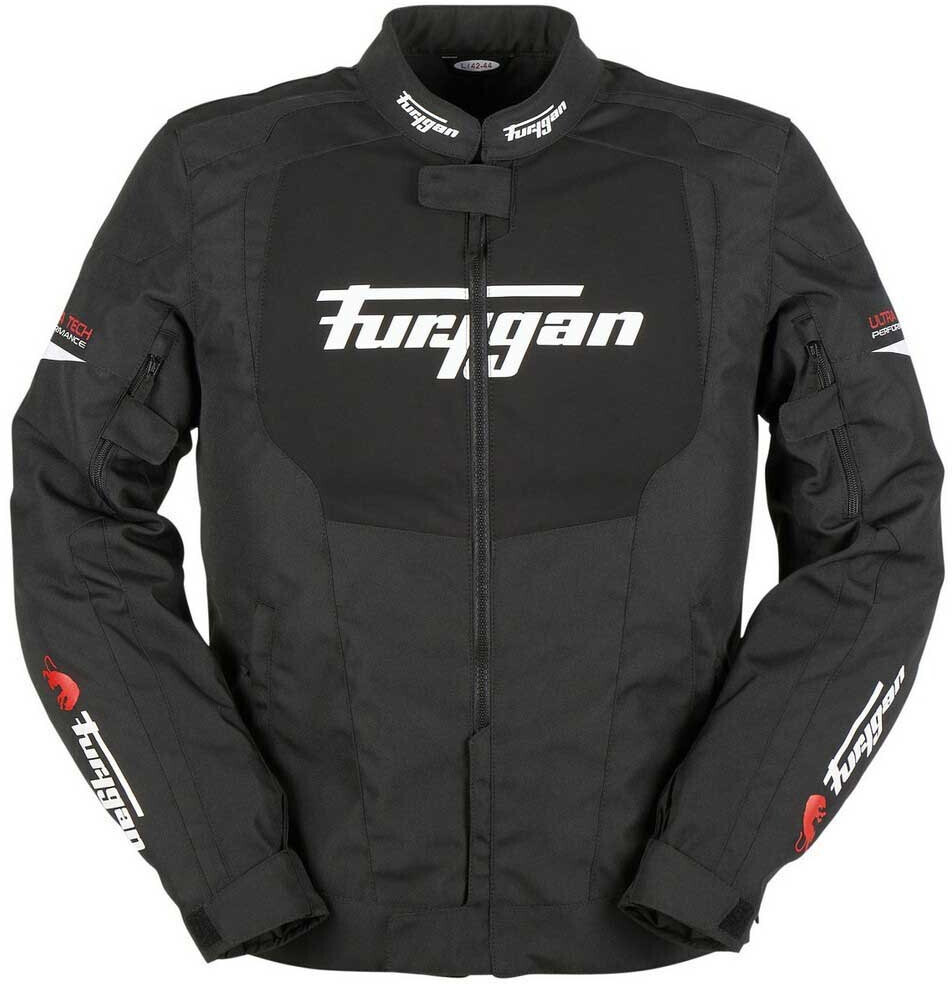 Furygan Blouson Norman noir/blanc/rouge