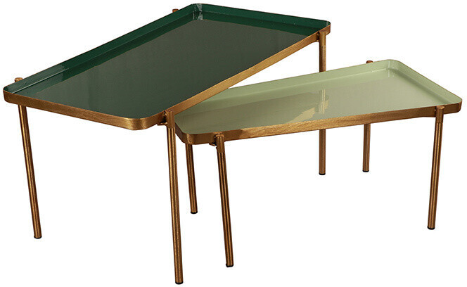 Miliboo Zuria vert (lot de 2)