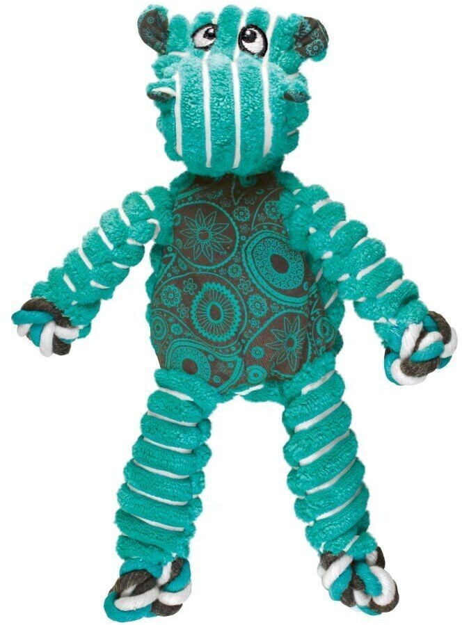 Kong Floppy Knots Hippo M/L Green