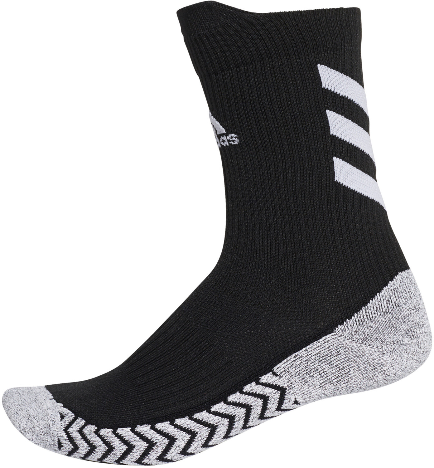 Adidas Basketball 12 Alphaskin Traxion Crew Socks black/white/white (FS9761) ab 13,88 